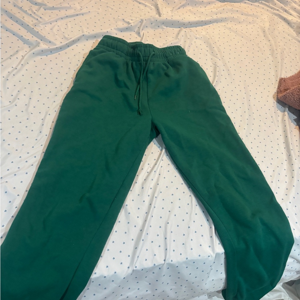 Kids Green Sweatpants